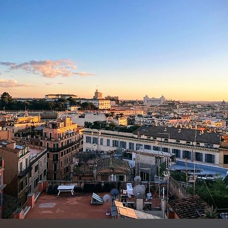 Spanish Steps Rome View Esterno foto