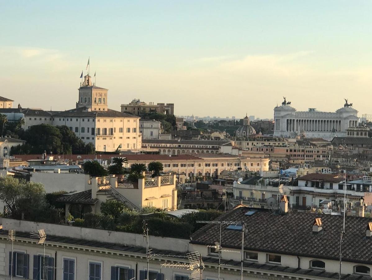 Spanish Steps Rome View Esterno foto