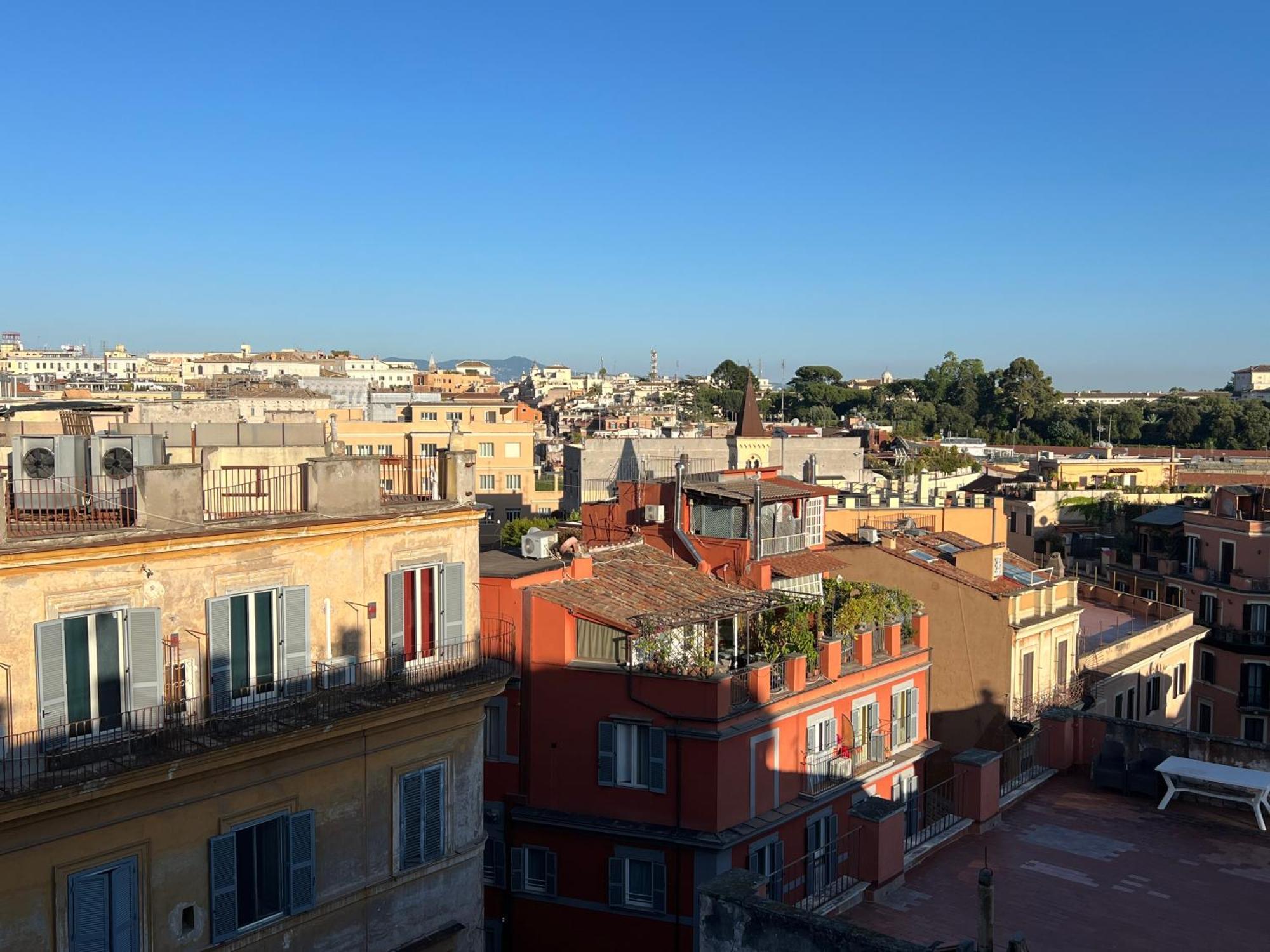 Spanish Steps Rome View Esterno foto