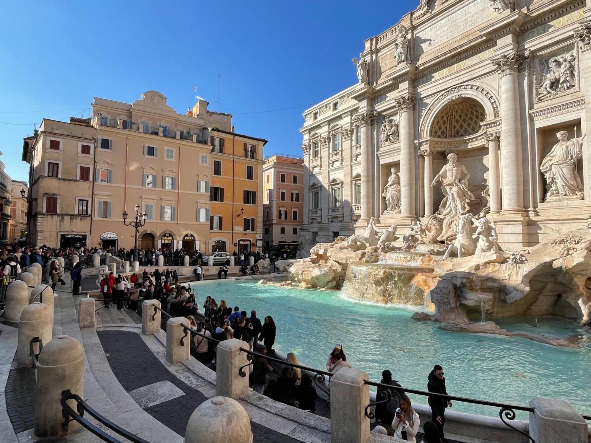 Spanish Steps Rome View Esterno foto