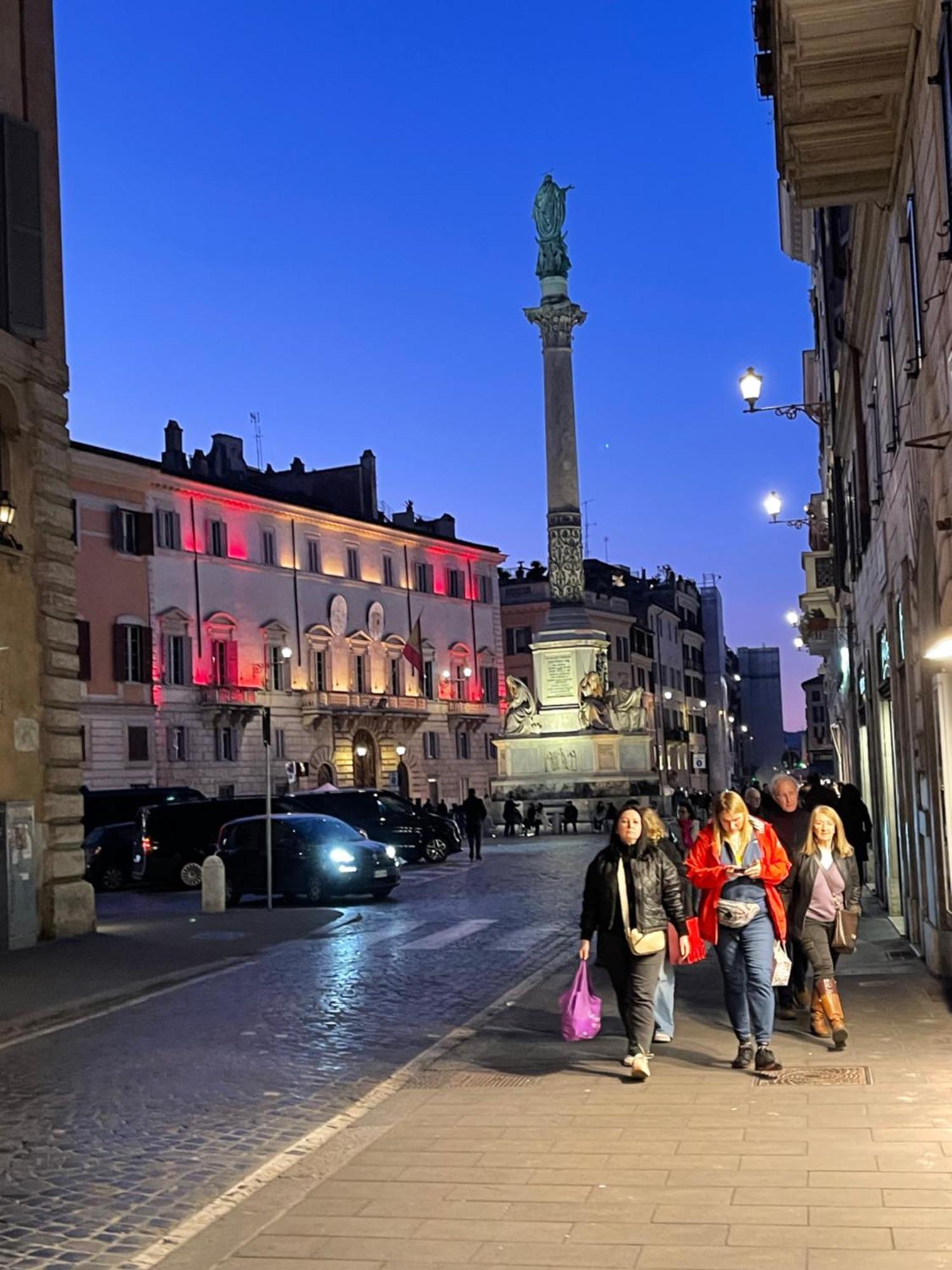 Spanish Steps Rome View Esterno foto